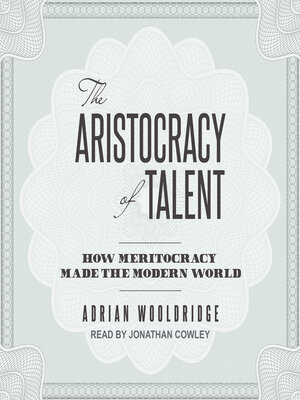cover image of The Aristocracy of Talent